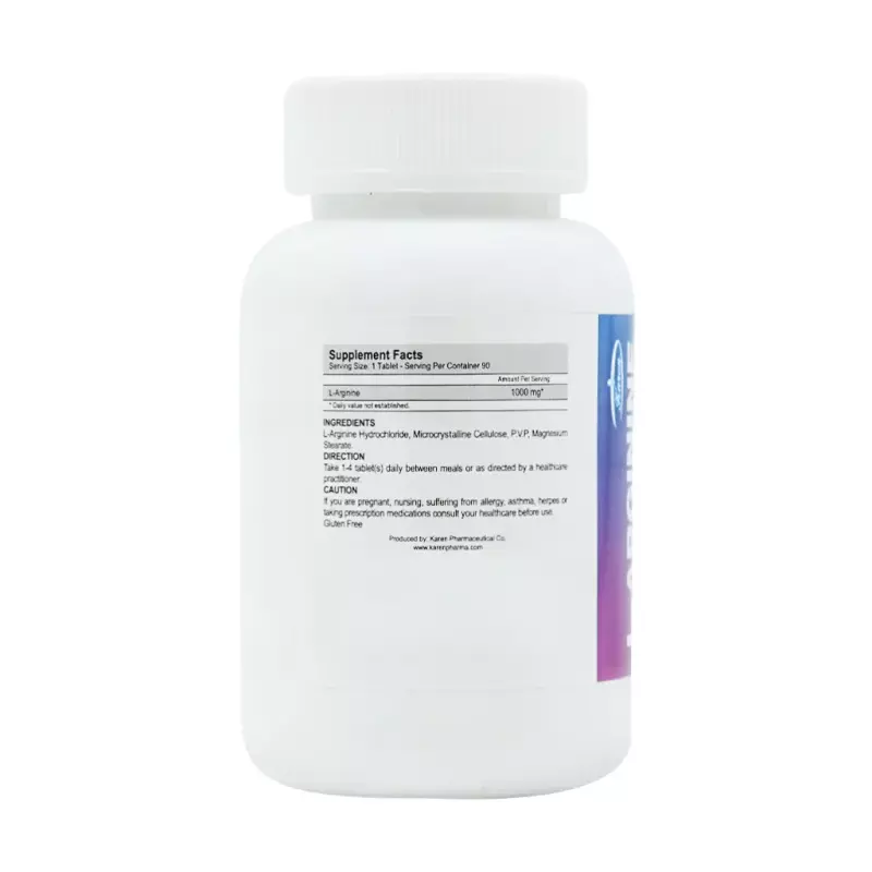 قرص ال آرژنین 1000 میلی گرم کارن 90 عددی