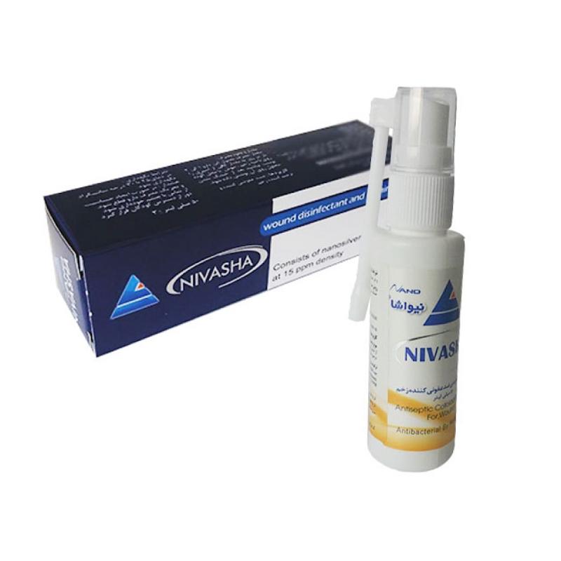 محلول ضدعفونی و ترمیم کننده زخم نیواشا 50 میلی لیتر