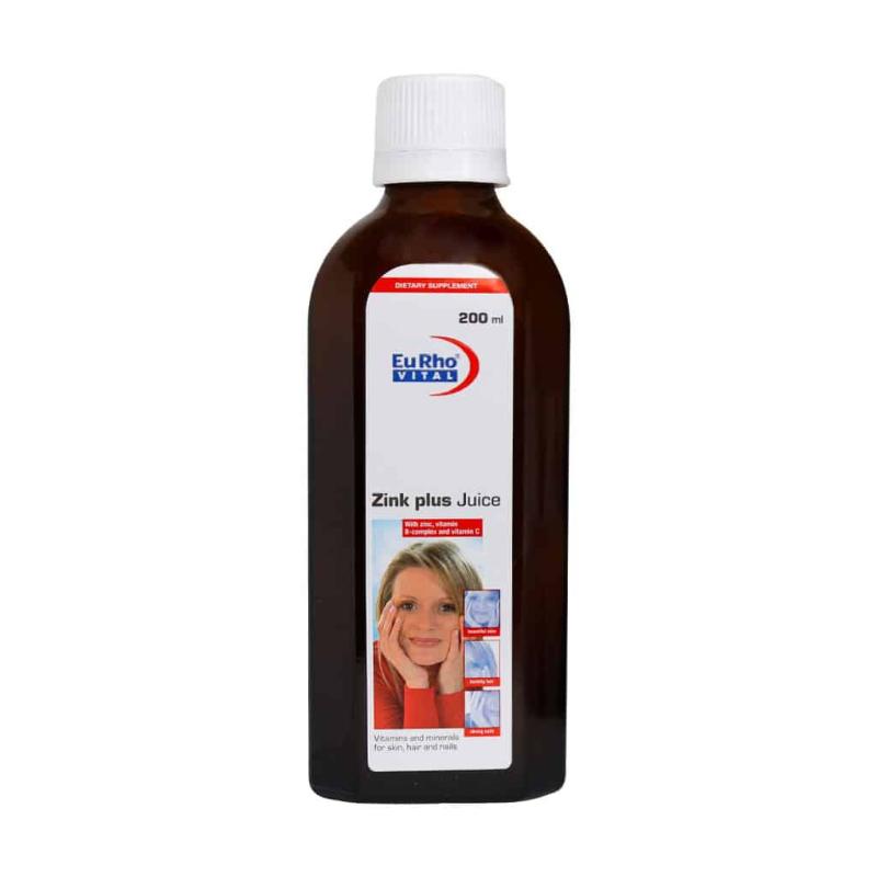 شربت زینک پلاس جویس یوروویتال 200 میلی لیتر