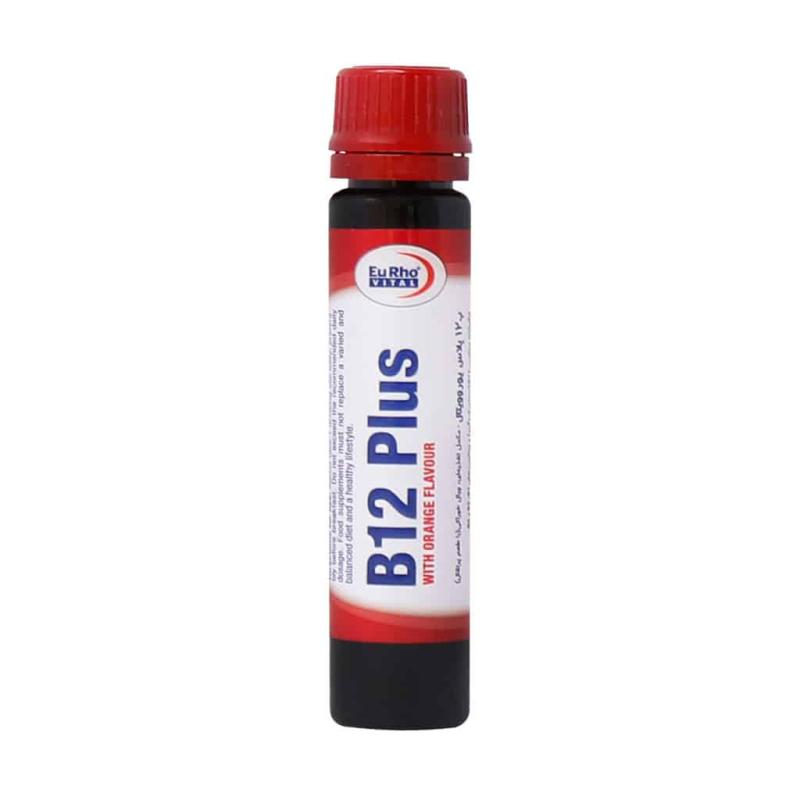 ویال خوراکی ویتامین B12 پلاس یوروویتال 6 عددی