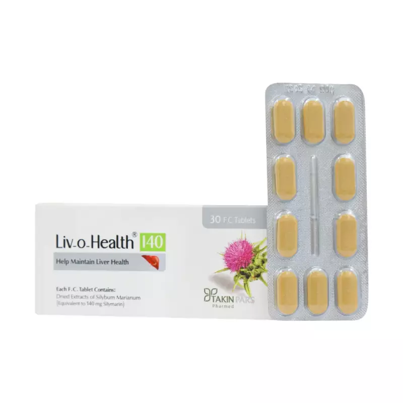 قرص لیو ا هلث 140 میلی گرم تکین پارس فارمد 30 عددی