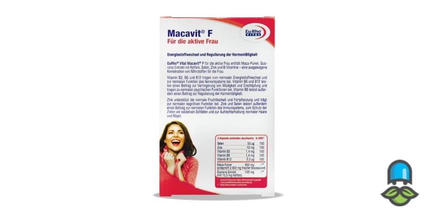 موارد منع مصرف و تداخلات دارویی Macavit F