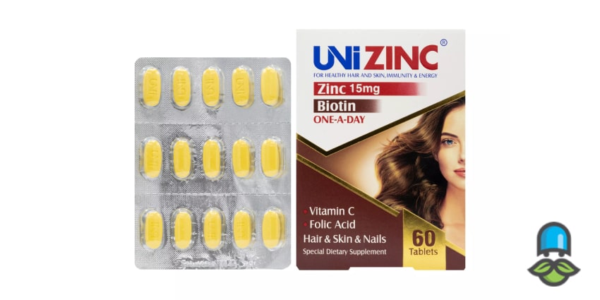 مقدار مصرف قرص زینک برای ریزش مو