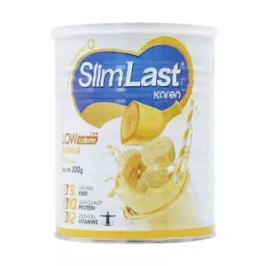 پودر اسلیم لست 1 کارن طعم موز 300 گرمی