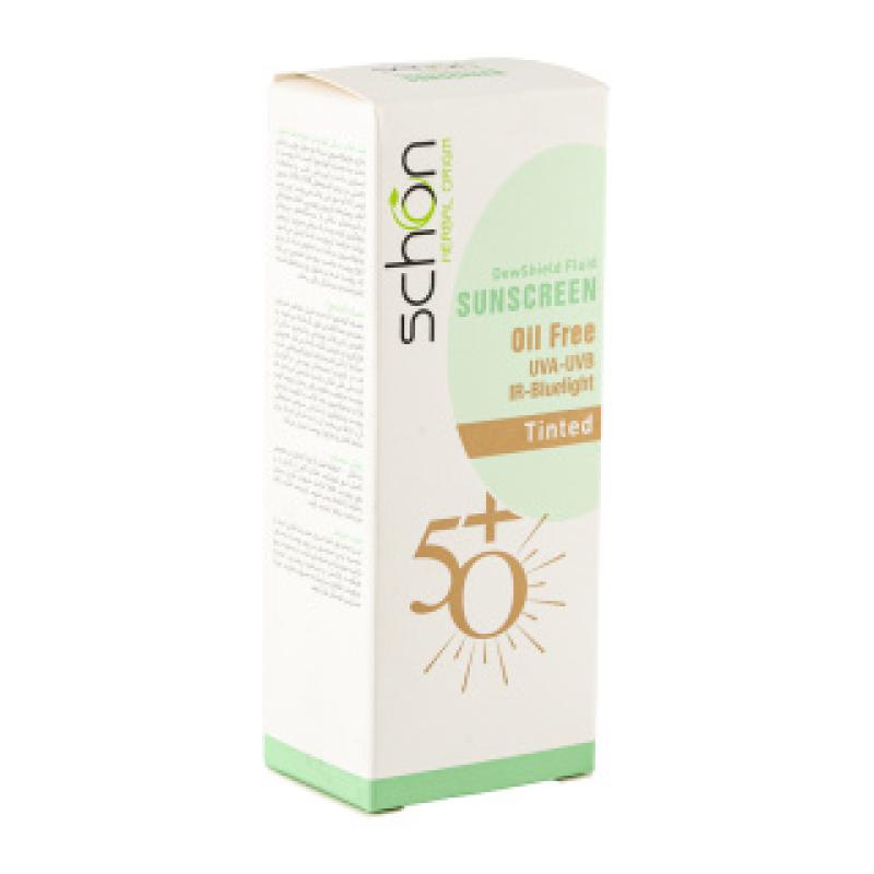 فلوئید ضد آفتاب رنگی دیووشیلد SPF50 شون 50 میلی لیتر