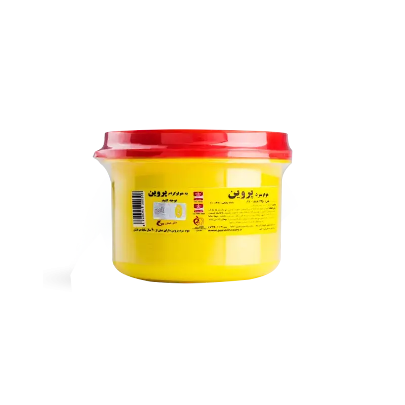 موم سرد پروین حاوی موم زنبور عسل 280 گرمی