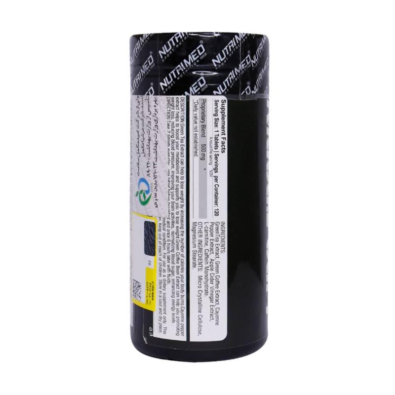 قرص چربی سوز لیپو تروپین 1000 میلی گرم  آقایان  نوتریمد 120 عدد