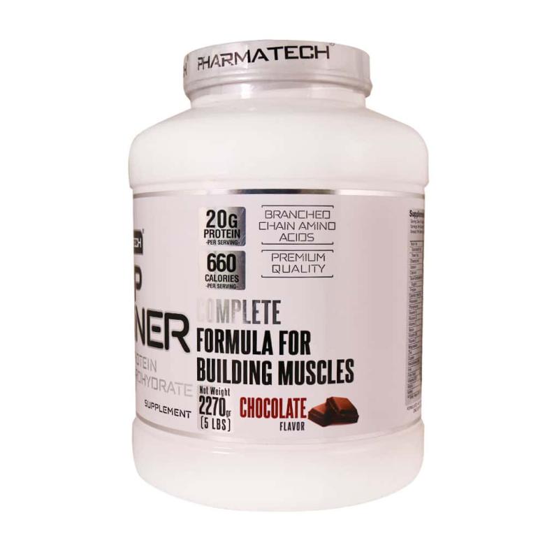 پودرتاپ گینر فارماتک طعم  شکلاتی  2270 گرمی