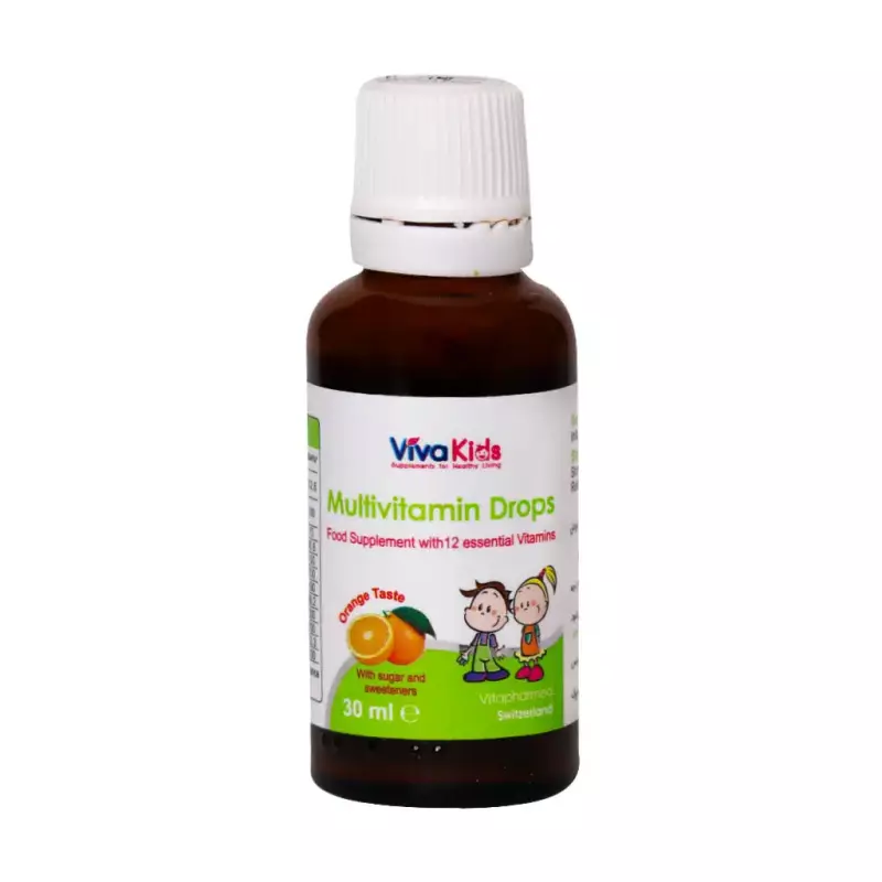 قطره مولتی ویتامین ویواکیدز 30 میلی لیتر
