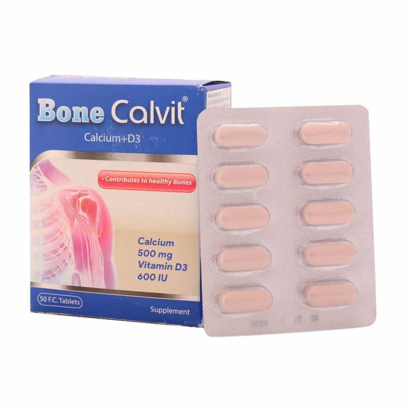 قرص بن کالویت کلسیم +د3 داروپخش  50 عددی