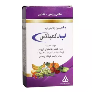 کپسول ویتامین ب کمپلکس یوروویتال 60 عددی