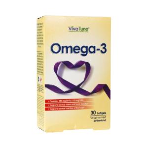 کپسول ژلاتینی امگا 3 ویواتیون 30 عددی