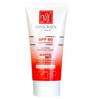کرم ضد آفتاب فاقد چربی  رنگی  SPF60 مای 50 میلی لیتر