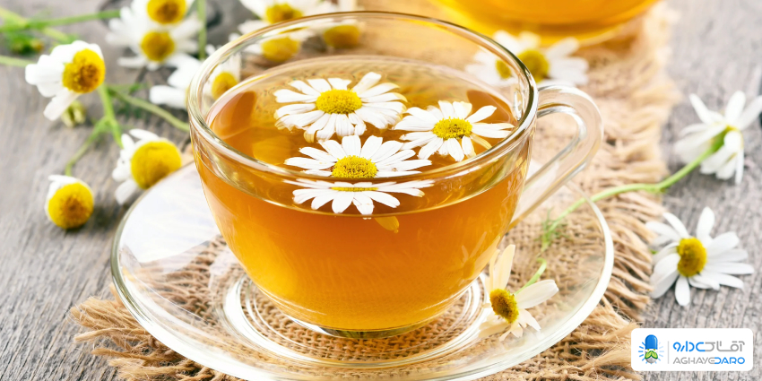 خواص دمنوش بابونه برای کاهش استرس و اضطراب