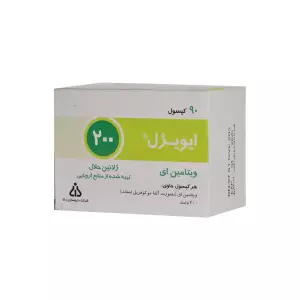 کپسول ویتامین E 200 واحد ایویژل دانا فارما 90 عددی