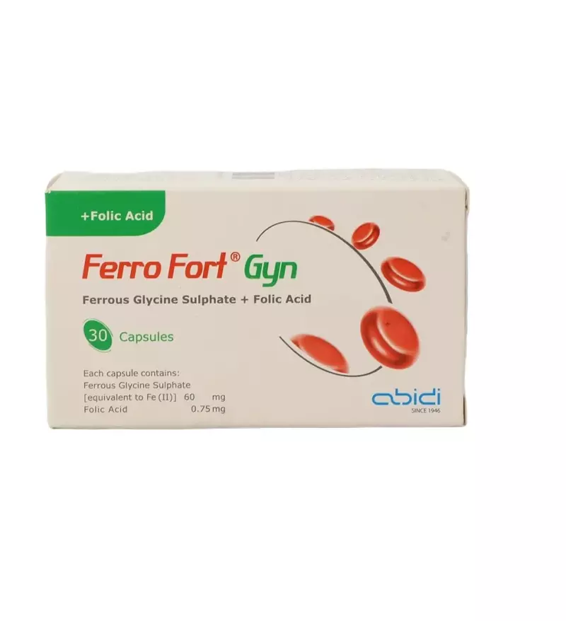 کپسول فروفورت گاین عبیدی بلیستر 30 عددی