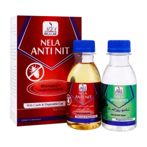 شامپو و روغن ضد شپش نلا 120میلی لیتر