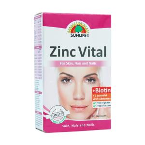 کپسول زینک ویتال سان لایف 60 عددی