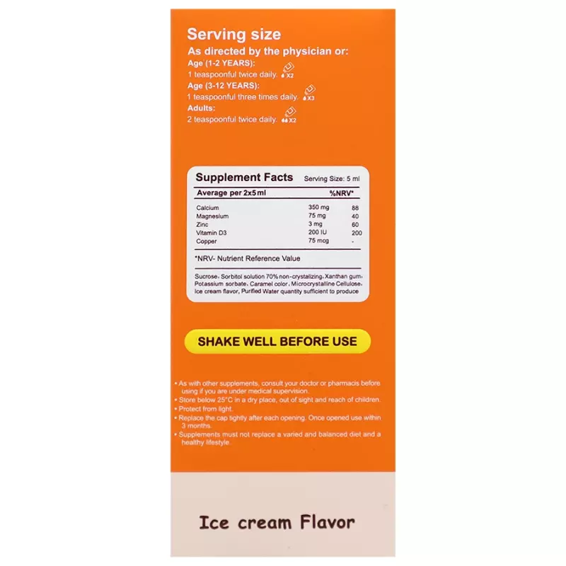 شربت کل فلکس نکست ساپلمنت 120 میلی لیتر