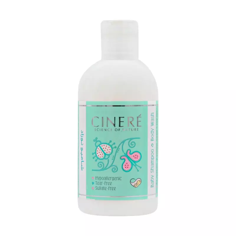 شامپو سر و بدن کودک سینره مخصوص نوزادان 250 میلی لیتر