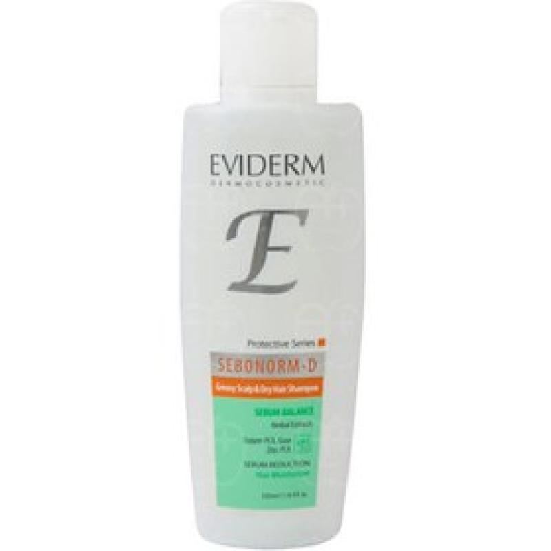 شامپو متعادل کننده چربی سبونورم دی اویدرم 250 میلی لیتر