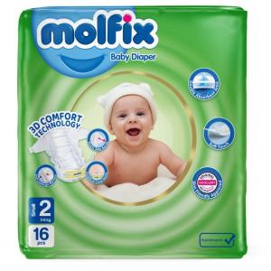 پوشک کامل سایز 5 مولفیکس 28 عددی