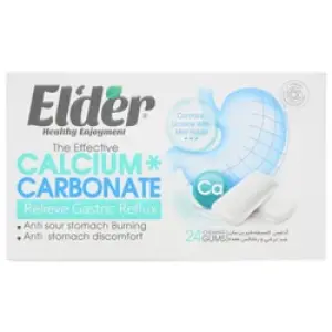 آدامس کربنات کلسیم و عصاره شیرین بیان الدر