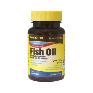 امگا 3 بدون جیوه یاس کویر میبد 1000 میلی گرم 30 عدد