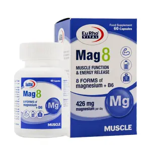 کپسول مگ 8 یوروویتال 60 عددی