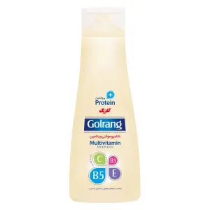 شامپو مولتی ویتامین + پروتئین گلرنگ مناسب موهای چرب