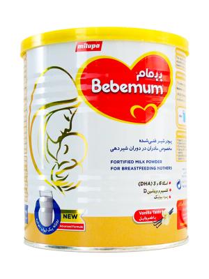 غذای کمکی ب ب مام میلوپا مناسب مادران شیرده با طعم وانیل ۴۰۰ گرم