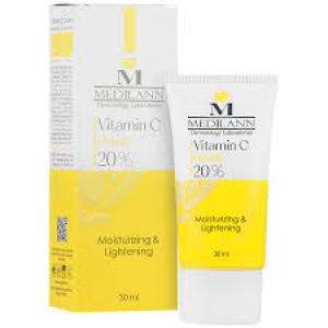 کرم حاوی ویتامین سی 20% روشن کننده و مرطوب کننده