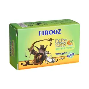 صابون بچه مدل Warm and Sweet  فیروز 75 گرم