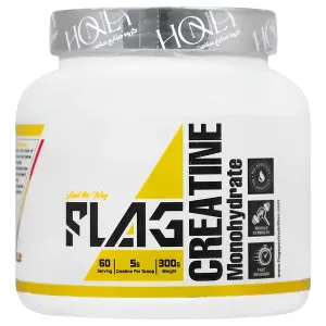 پودرکراتین مونوهیدرات هانی فلگ 300 گرمی