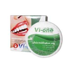 پودر سفید کننده دندان نعناع وی وان روژین 50 گرمی