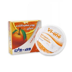 پودر سفید کننده دندان پرتقال وی وان روژین 50 گرمی
