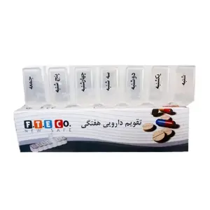 تقویم دارویی هفتگی اف تی کو