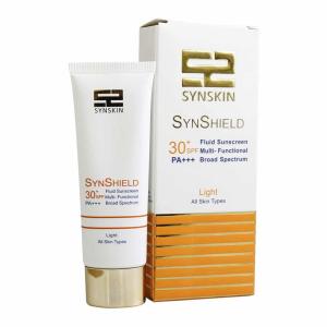 ضد آفتاب فلوئید سان شیلد +SPF30 ساین اسکین لایت 50 گرم