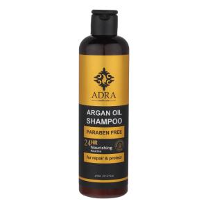 شامپو مراقبت کننده و ترمیم کننده آدرا حاوی روغن آرگان 270 میلی لیتر