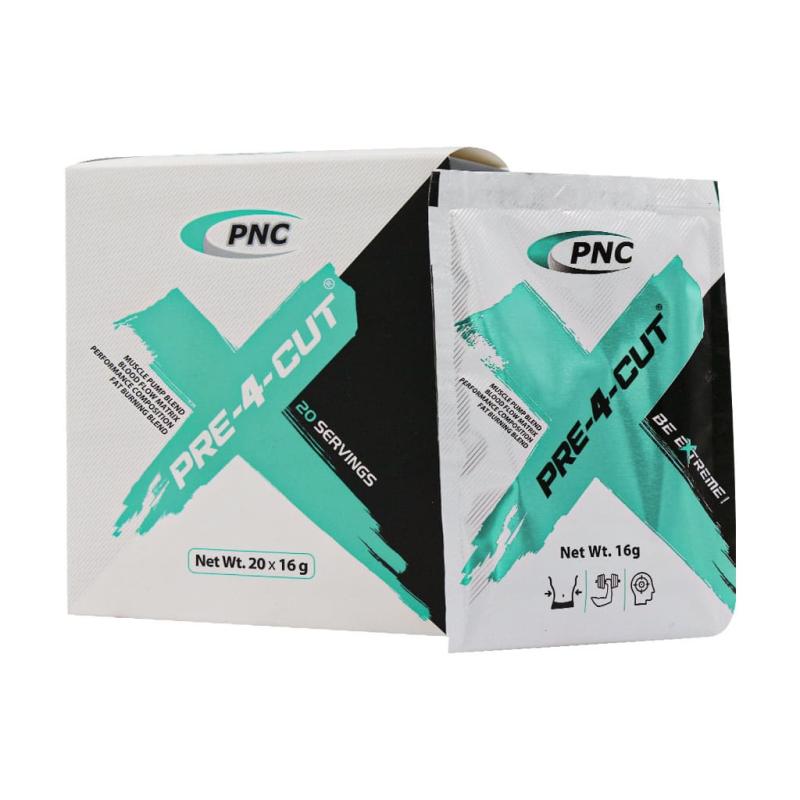 پودر پره فور کات پی ان سی کارن طعم آلبالو ساشه 20 عددی