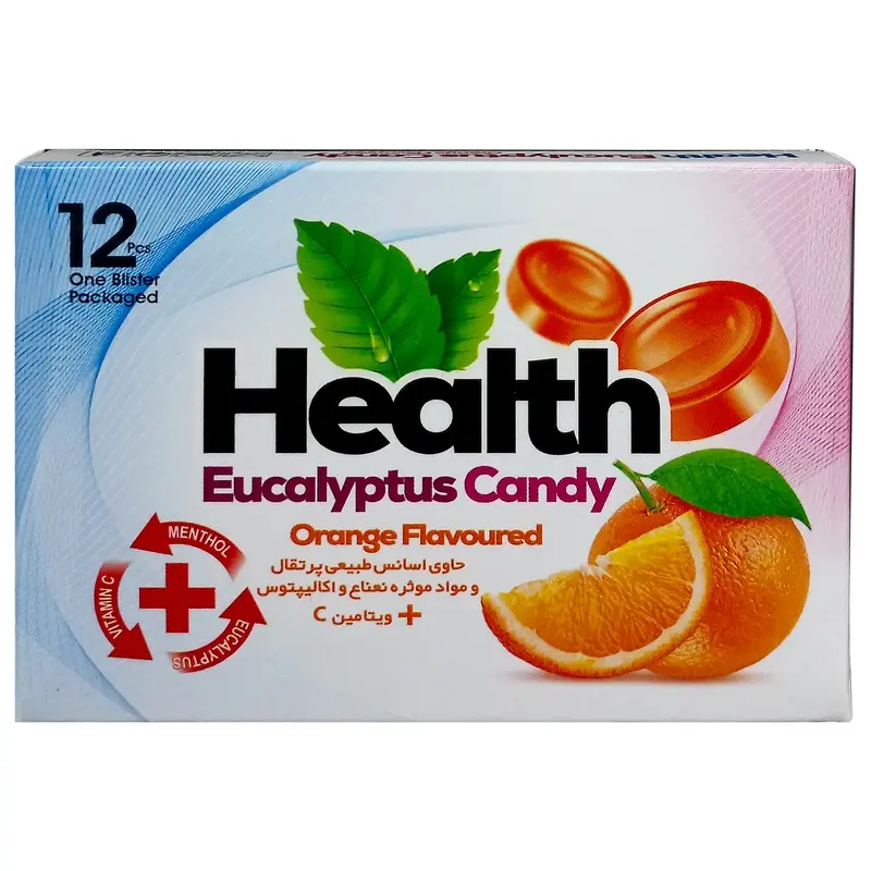 آبنبات سرد مکيدني هلث در طعم‌ های مختلف 12 عددي