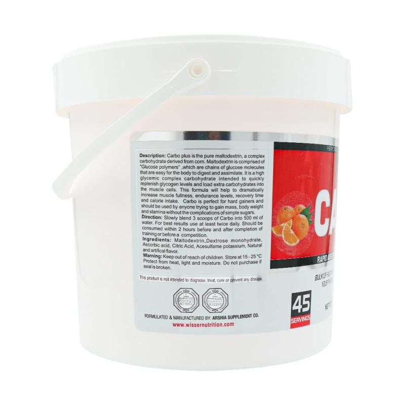 پودر کربو پلاس ویثرنوتریشن طعم  پرتقالی 4540 گرمی