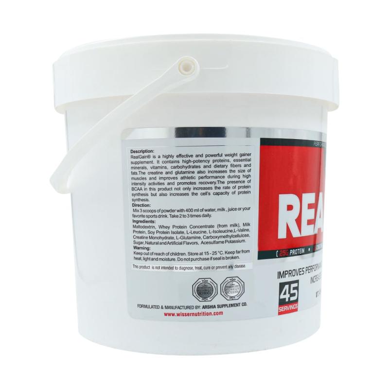 پودر رئال گین ویثرنوتریشن طعم موز 4540 گرمی