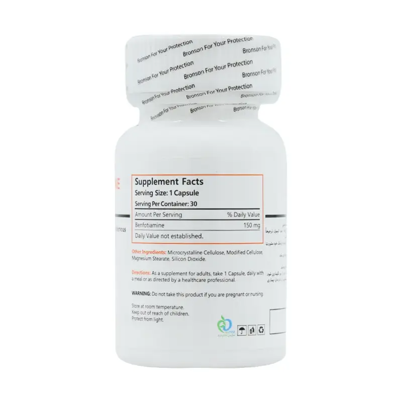 کپسول بنفوتیامین برونسون 60 عددی