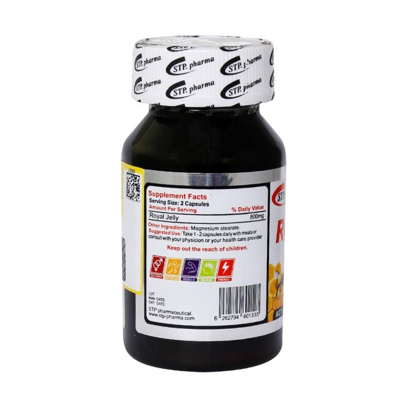 کپسول رویال ژلی سوپر پلاس اس تی پی فارما 30 عدد