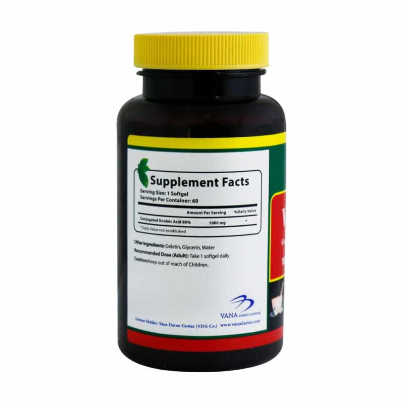 کپسول ژلاتینی نرم وانا سی ال ای نورم لایف 60 عدد