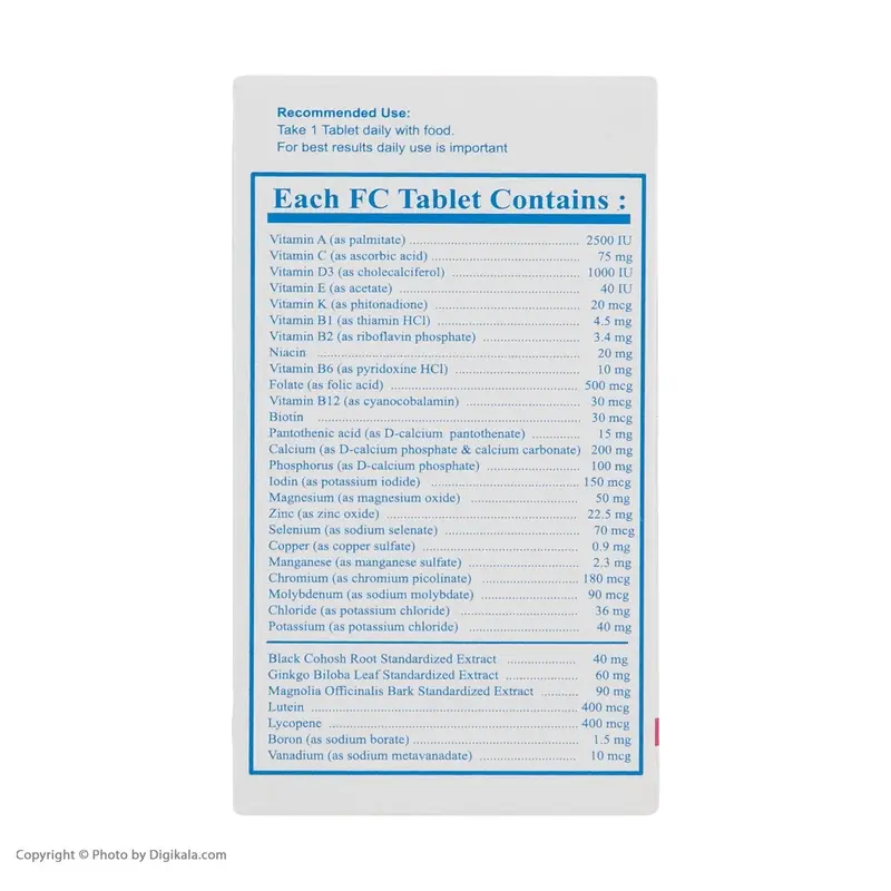 قرص استروفان رها فارما  30 عدد