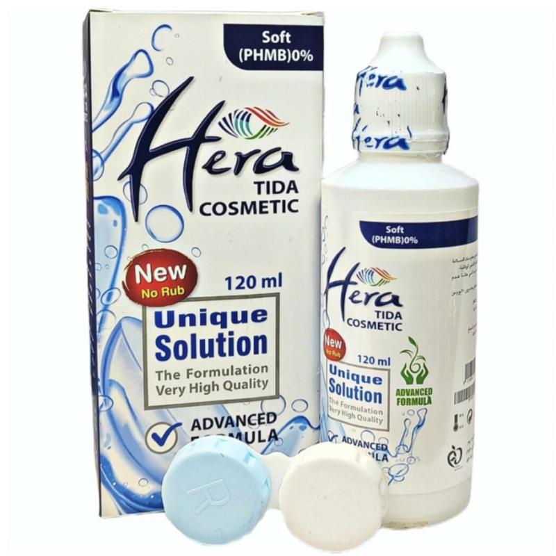محلول شستشوی لنز هرا حجم 120 میلی لیتر