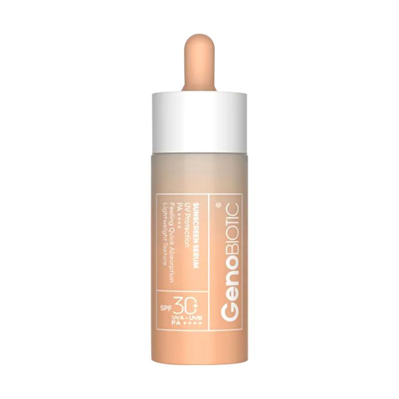 سرم ضد آفتاب صورت و گردن SPF30 ژنوبایوتیک 30 میلی لیتر