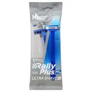 خودتراش 2 لبه مستر شیو مدل Rally Plus 2 بسته 1 عددی